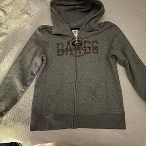 Russell Athletic Gray Georgia Bulldogs Hoodie. Women’s medium.